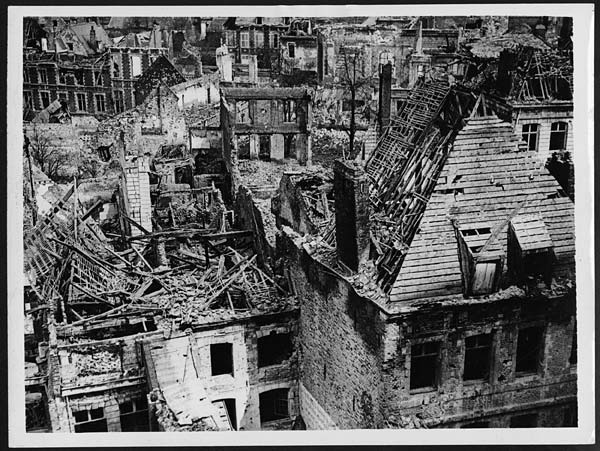 Arras square ruined.